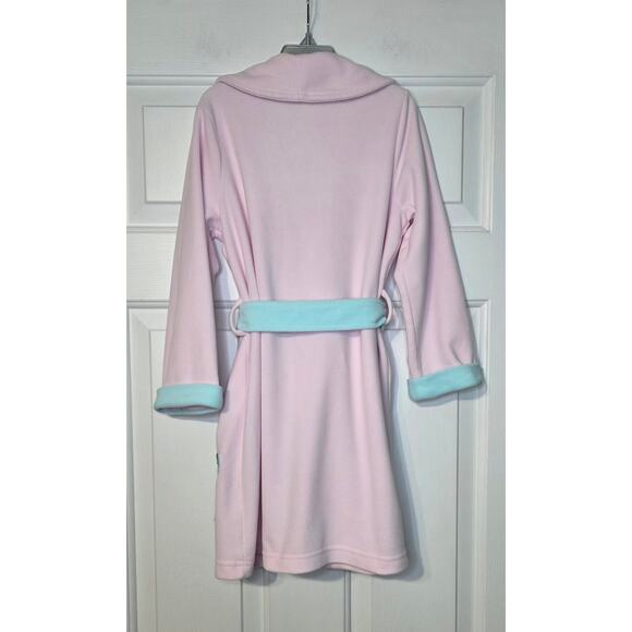 Dollie & Me Sweet Heart Rose Girls Robe Poodle Size 6X - Picture 3 of 5